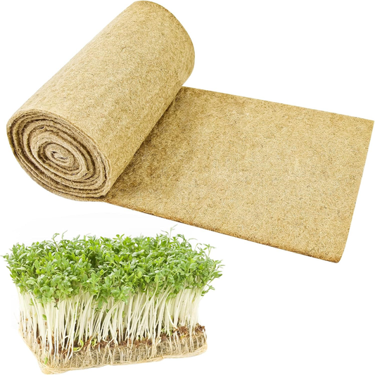 Natural Fiber Microgreen Grow Mat Roll