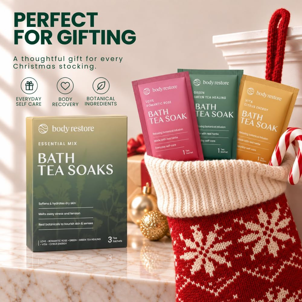 Bath Tea Soaks Birthday Gift for Women & Men - Variety 3 Pack
