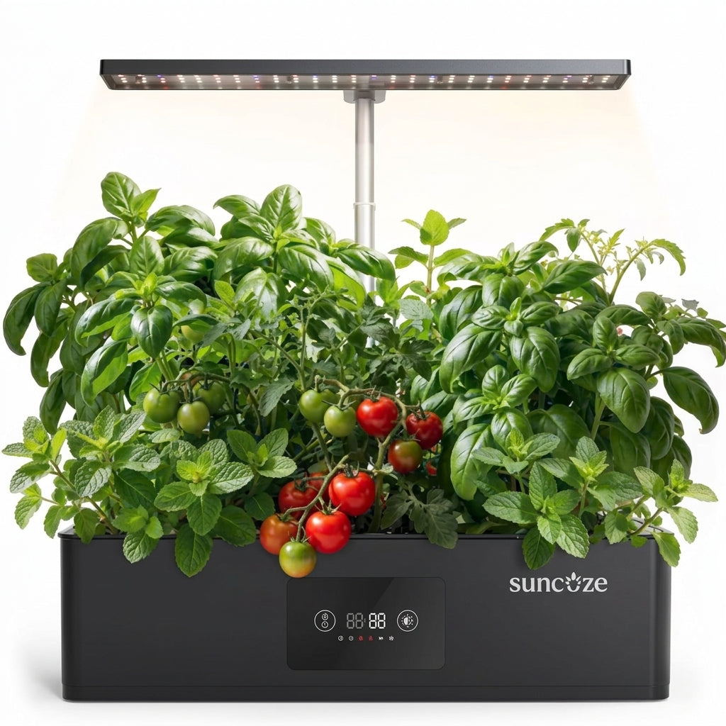 Hydroponic Garden Kit 12-Pod LED Light For Fresh Herbs